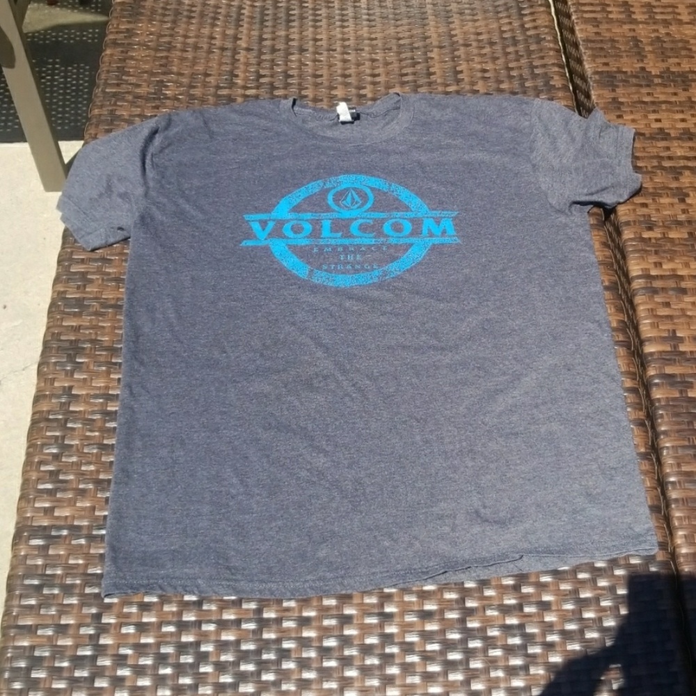 Navy Blue Volcom Tee sz L